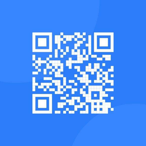 QR code for the Frontend Mentor site